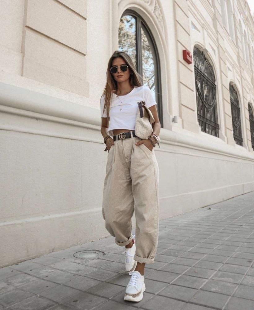 Джинсы слоучи Zara