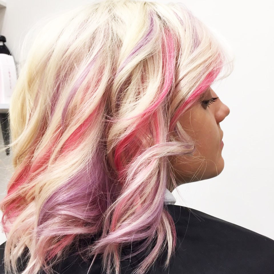 Colorista Loreal розовый