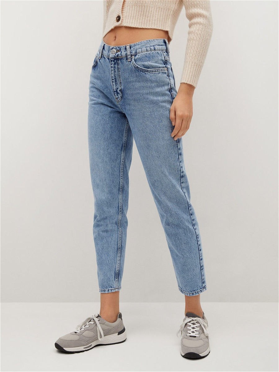 Джинсы High Rise mom Fit