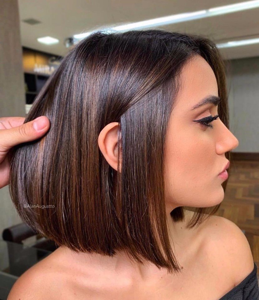 Лонг Боб 2020 без челки