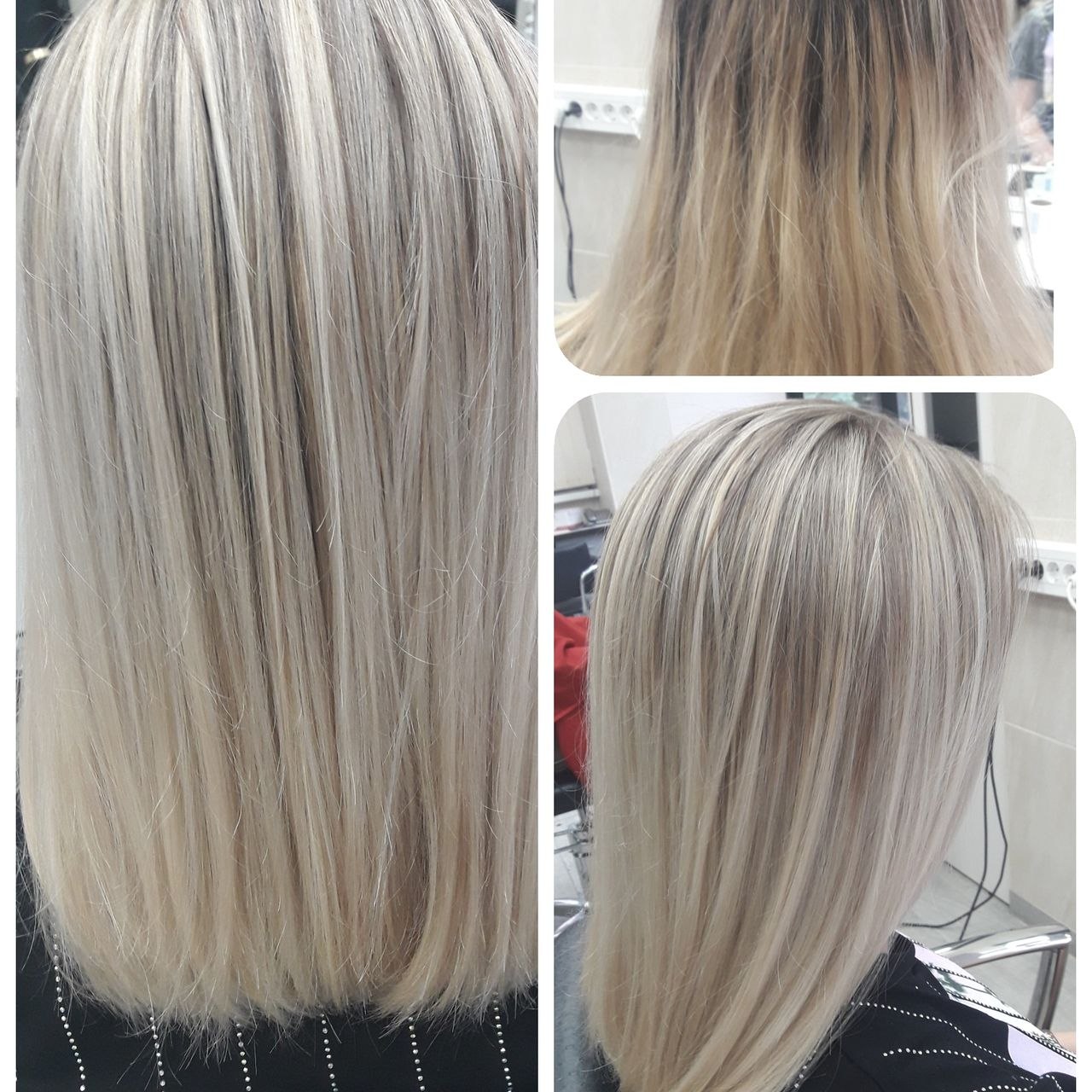 Фото мелирование на средние русые волосы фото до и после