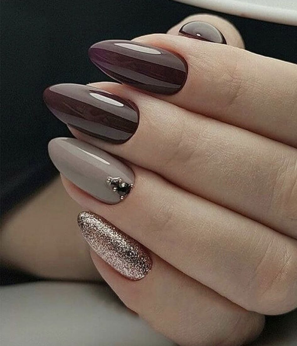 Кофейный маникюр