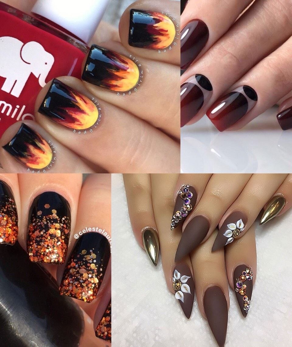 Осенний маникюр