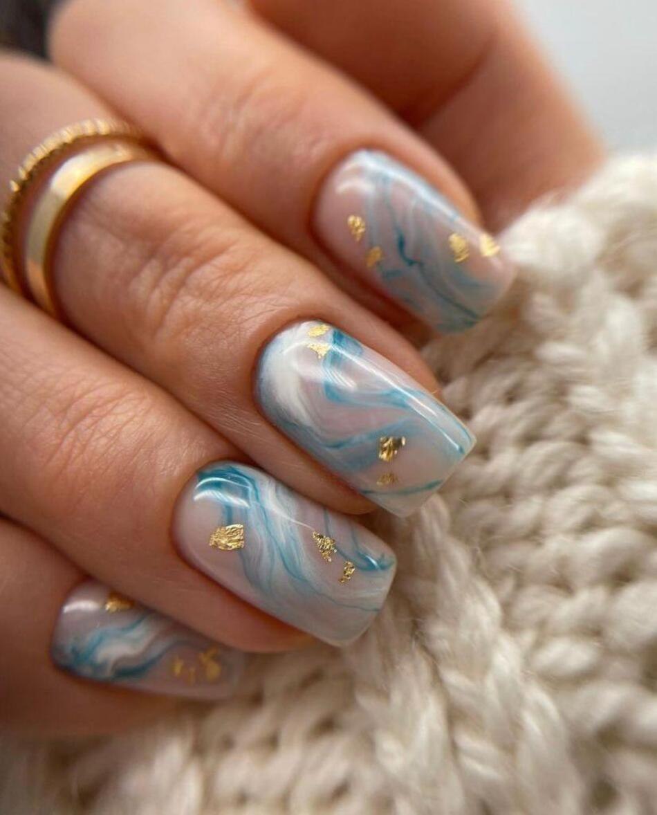 Маникюр на год голубого тигра (63 фото)