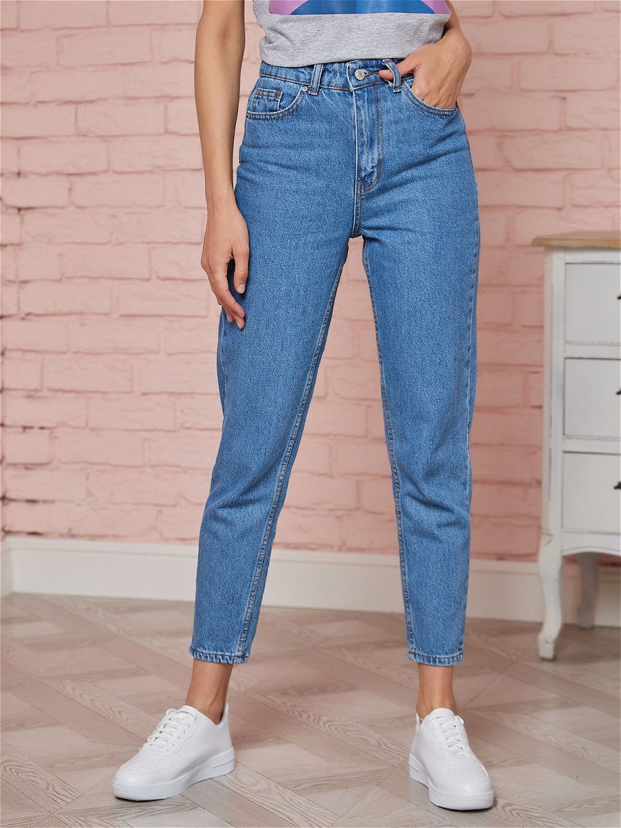 Джинсы женские Pull and Bear mom Fit