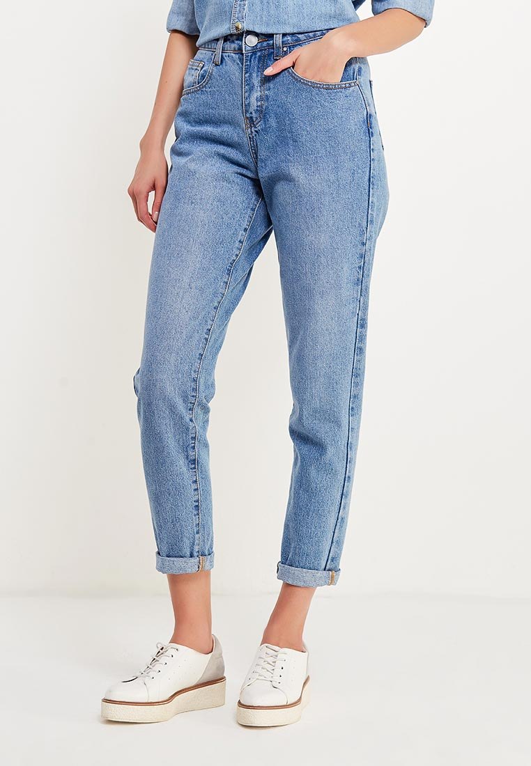 Джинсы straight High Waist