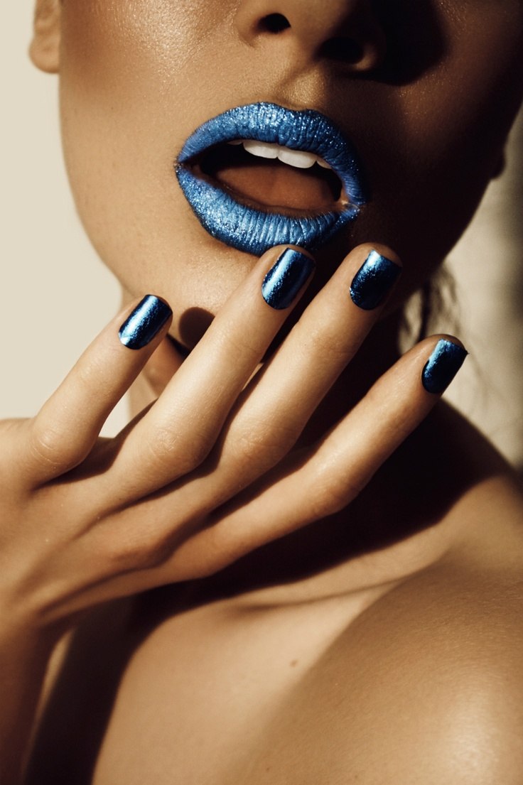 Ногти в профиль (54 фото)