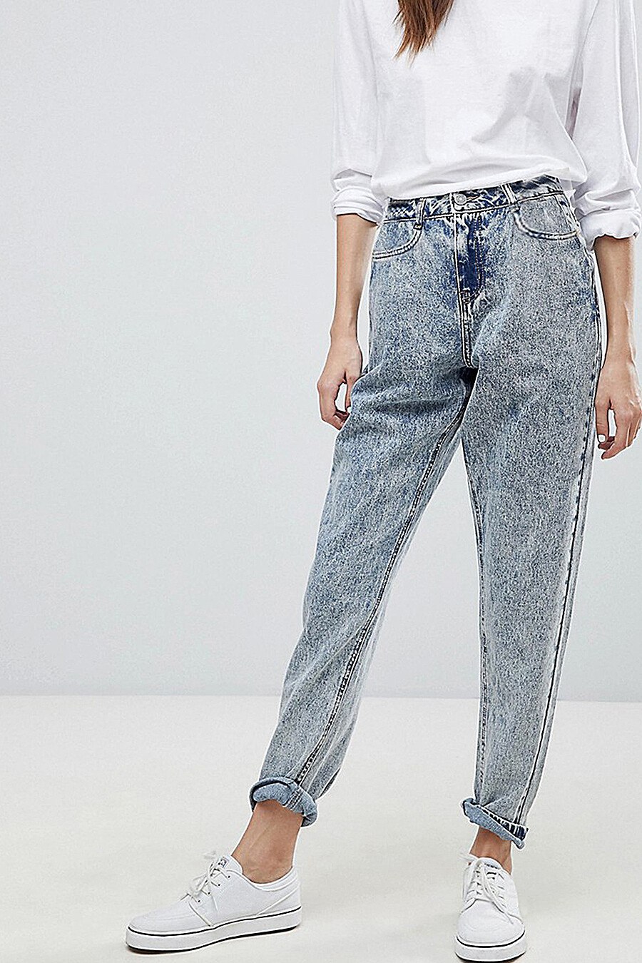 Джинсы Vintage Fit High Waist Denim