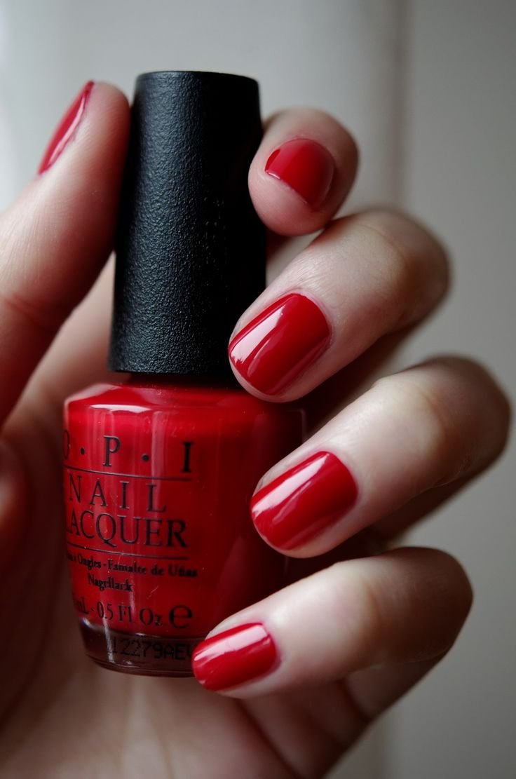 OPI big Apple Red и Red