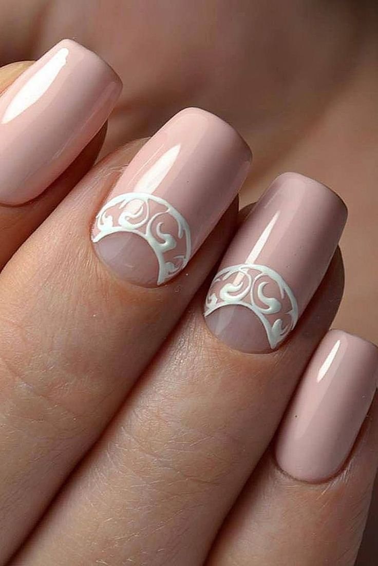 Ногти пастельные тона друг за другом