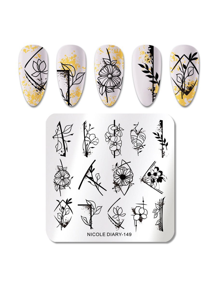 Стемпинг пластины BEAUTYBIGBANG XL-050