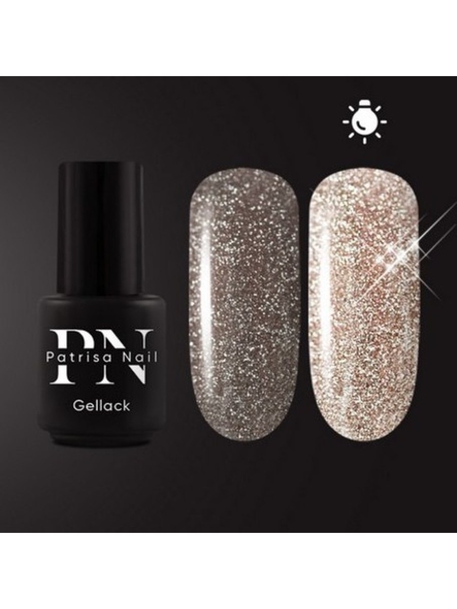 Серебряная вспышка Zoo Nail 1078