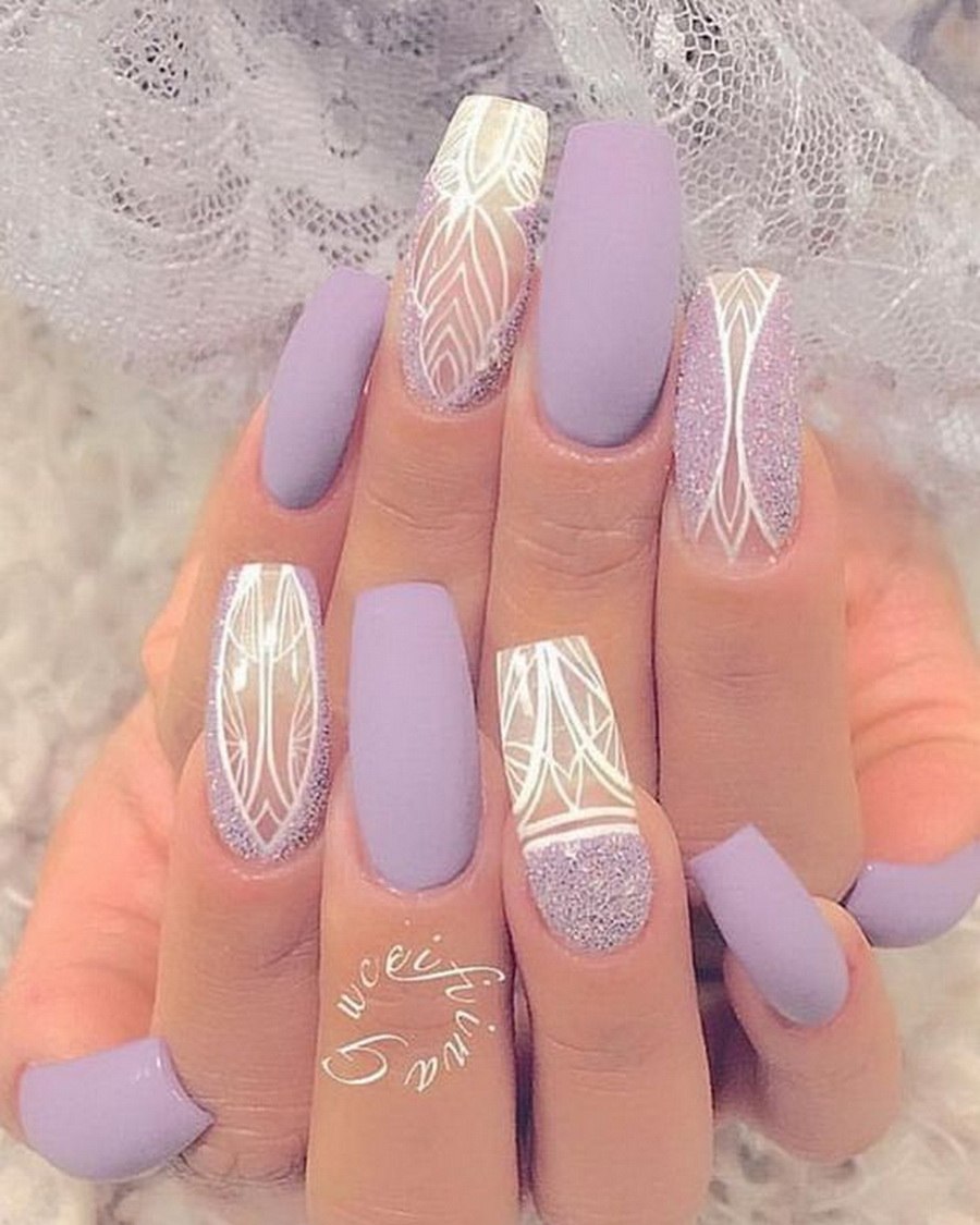 Маникюр пуанты