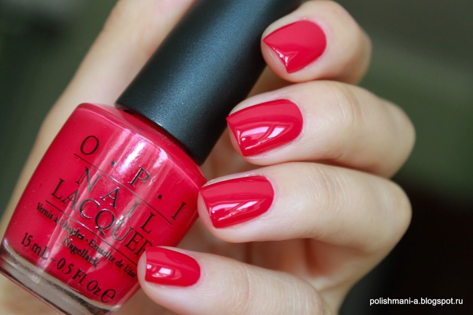 OPI Nail Lacquer лак Tulip