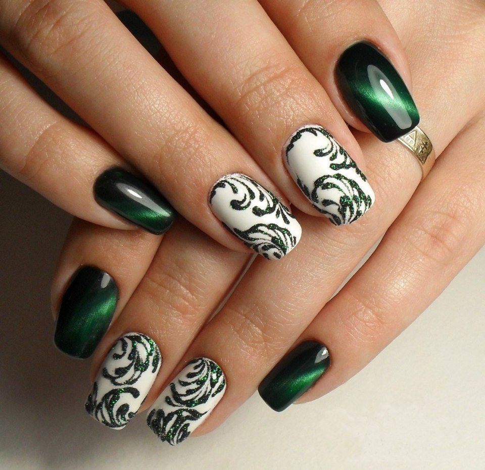 Ногти кошачий глаз