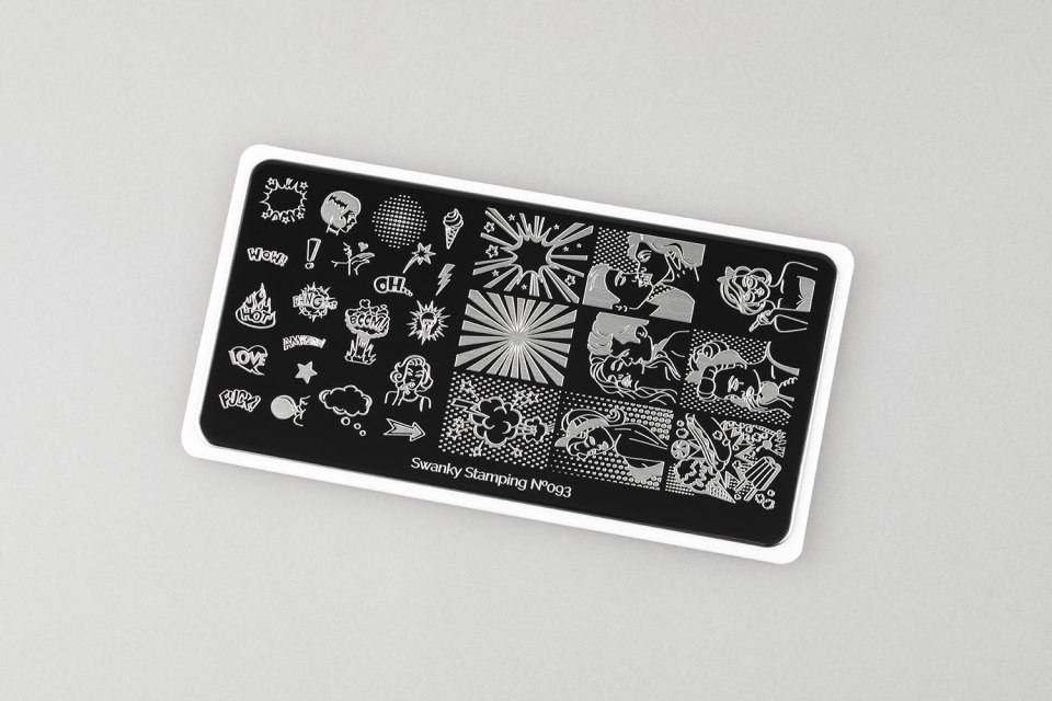 Пластина Swanky Stamping №93