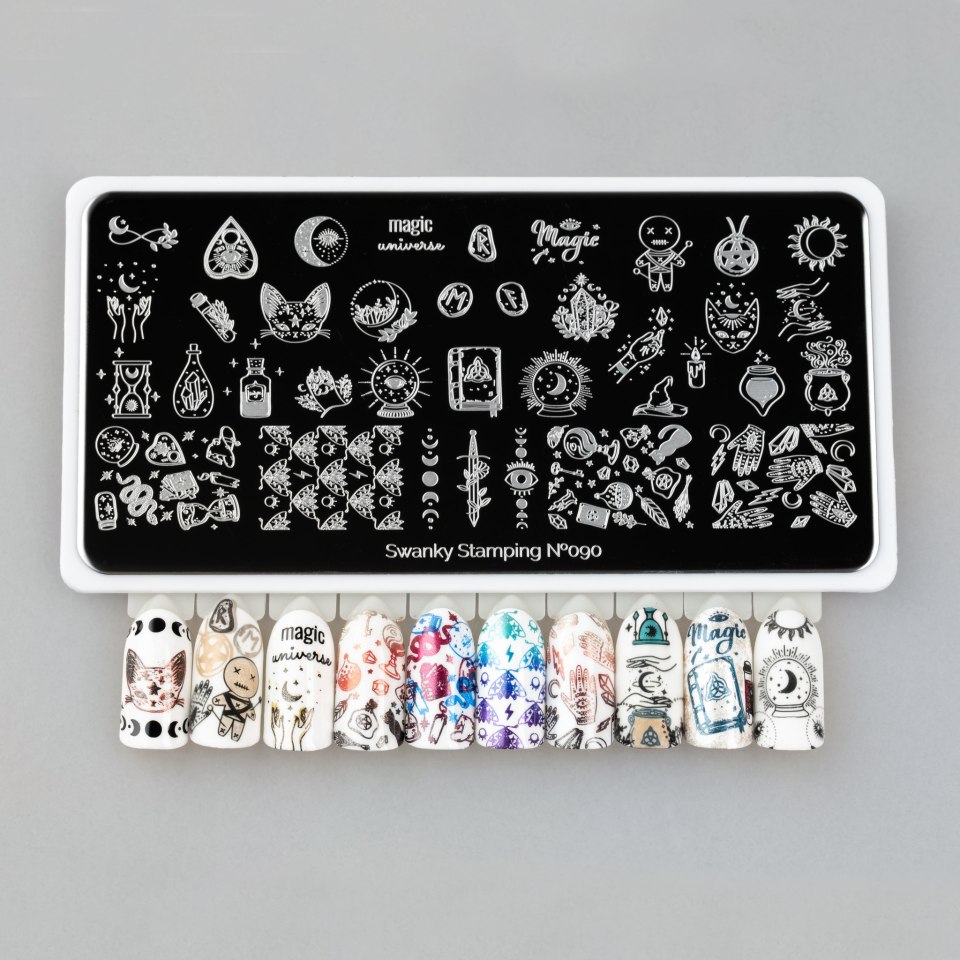 Swanky Stamping, пластина 090