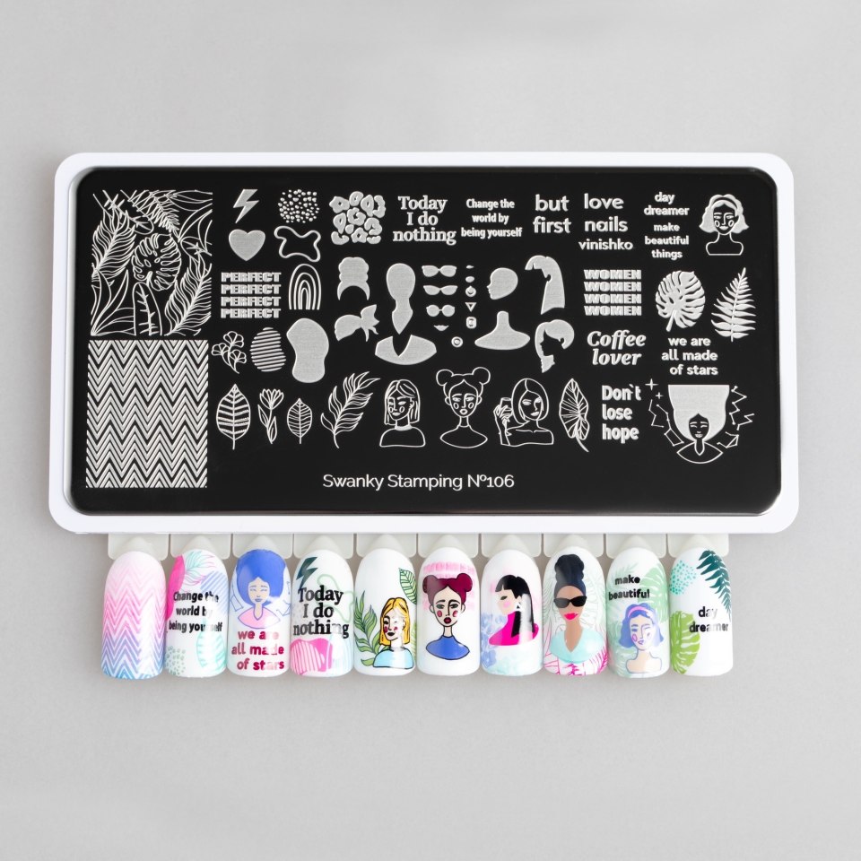Пластина 57 Swanky Stamping