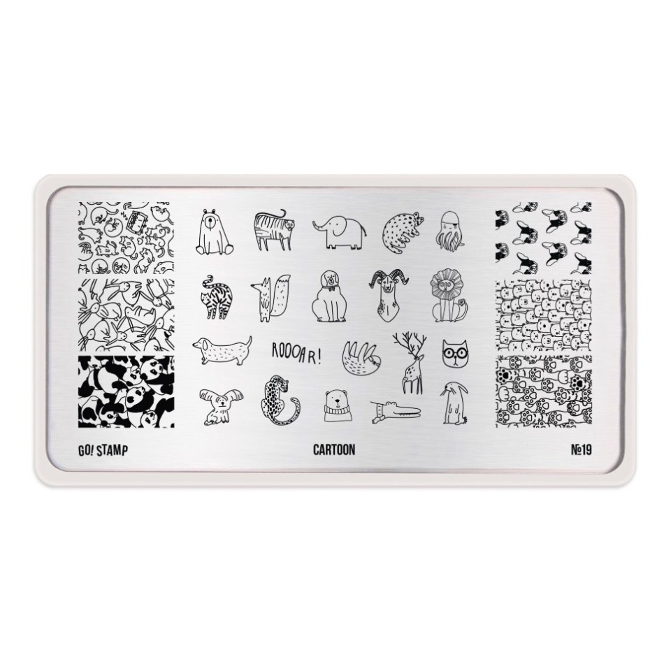 Пластина для стемпинга go stamp 02