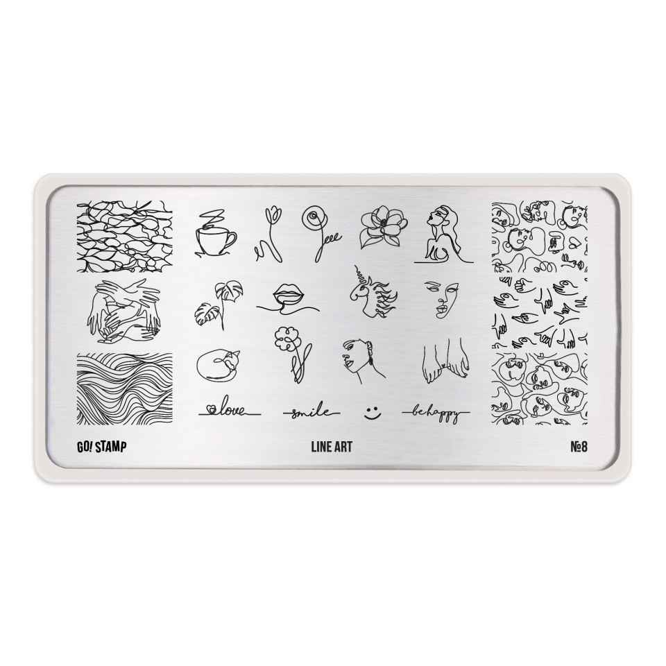 Пластины для стемпинга go stamp