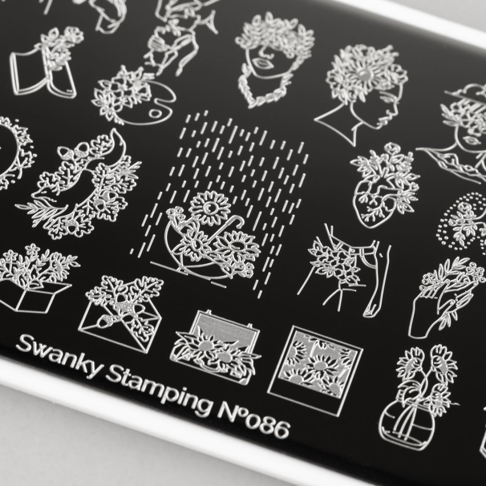 Пластина Swanky Stamping 085