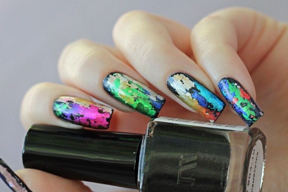 Маникюр Shellac Bluesky