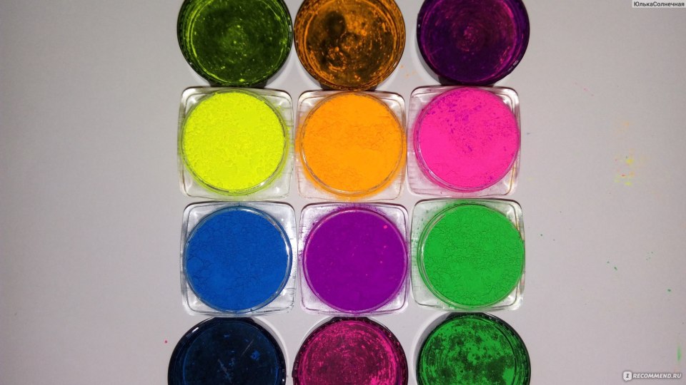 X Nail Fire glitter палитра