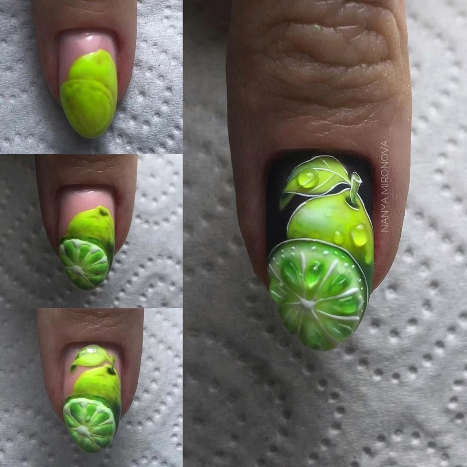 China Glaze grass is Lime Greener