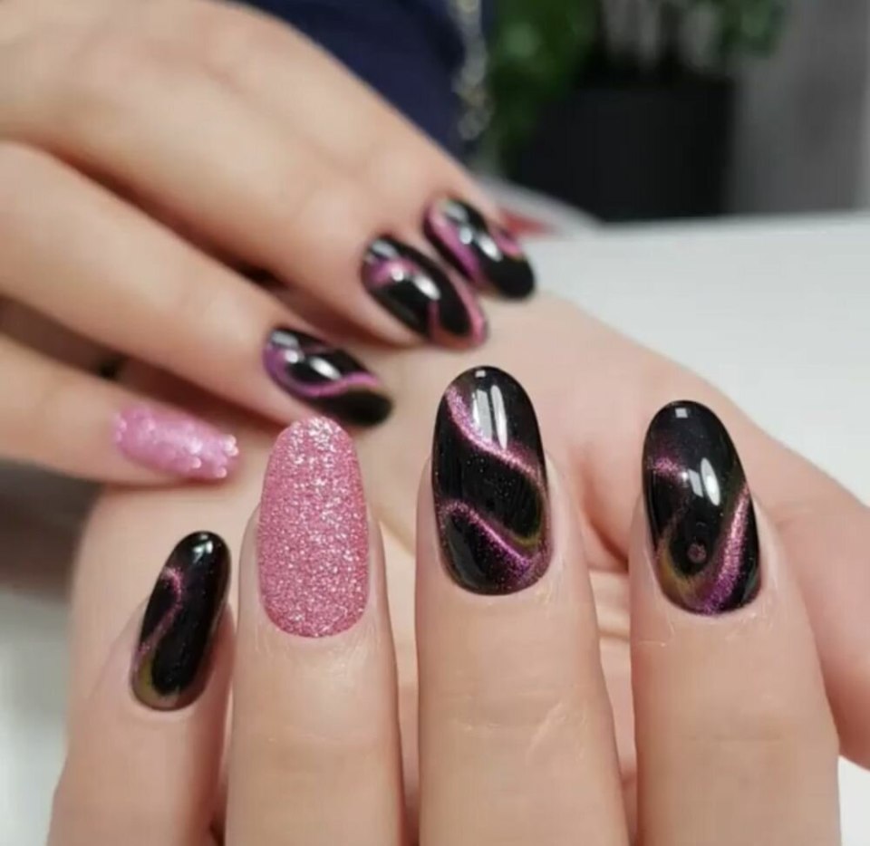 Кошачий глаз Северное сияние