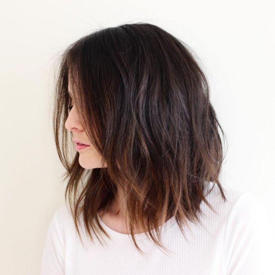 Стрижка Lob long-Bob