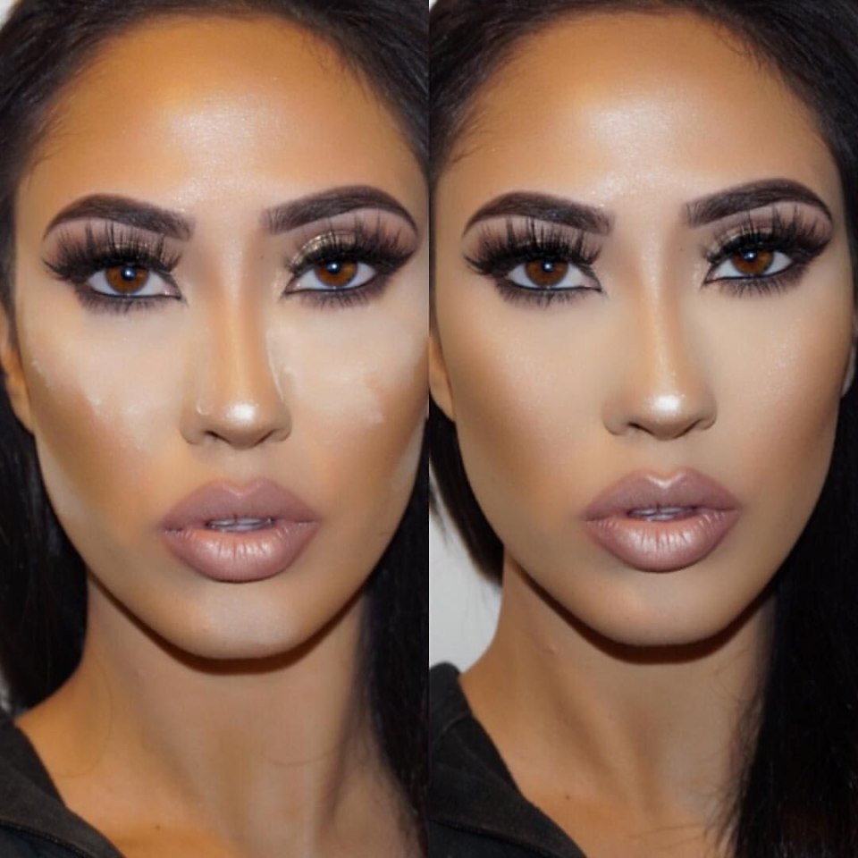 Контуринг волос лореаль