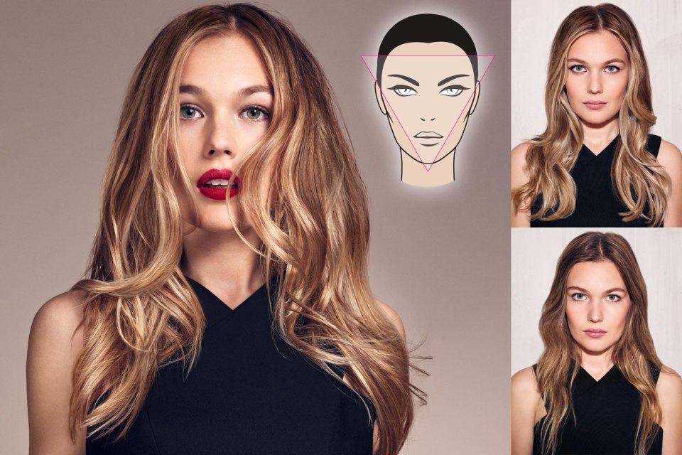 Контуринг окрашивание волос