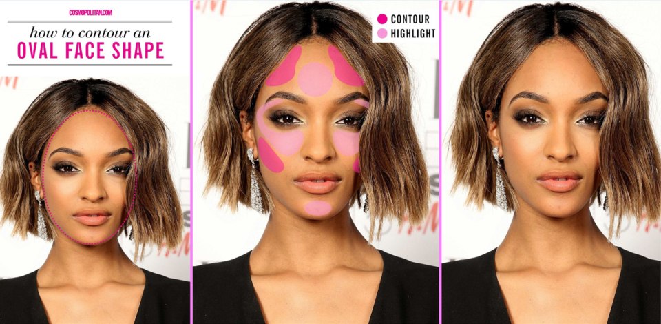 Контуринг до и после