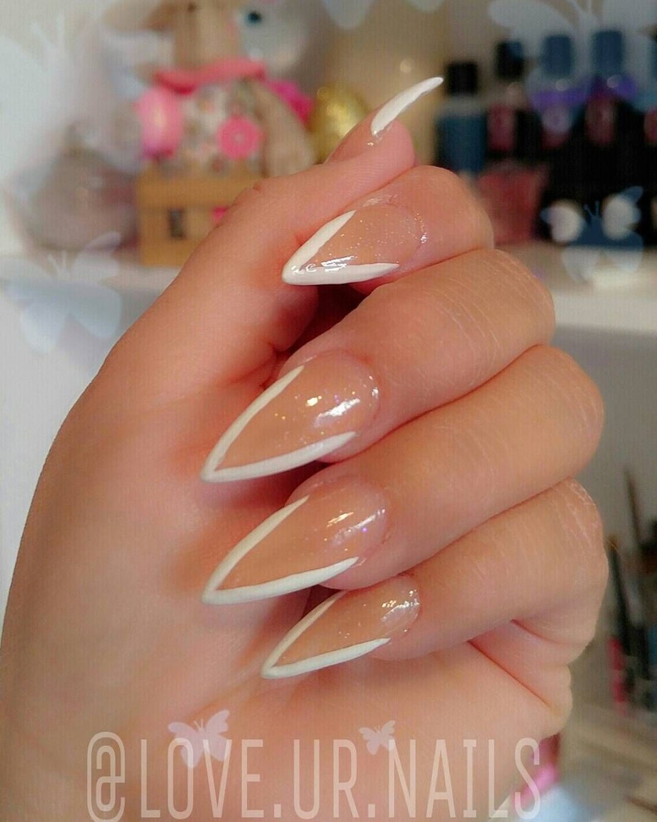 Контуринг ногтей дизайн