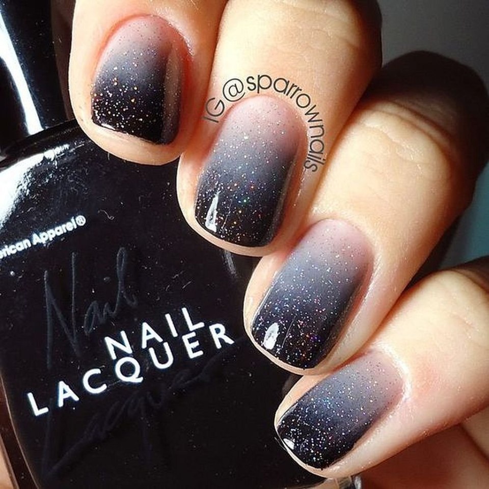 Омбре на ногтях