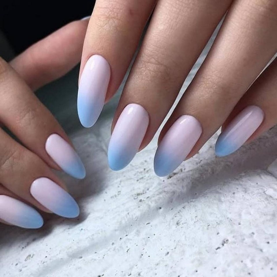 Градиентный маникюр