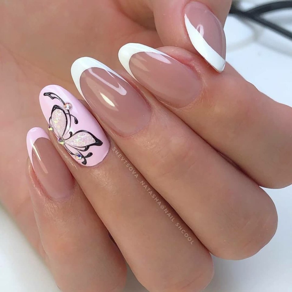 Геометрический маникюр