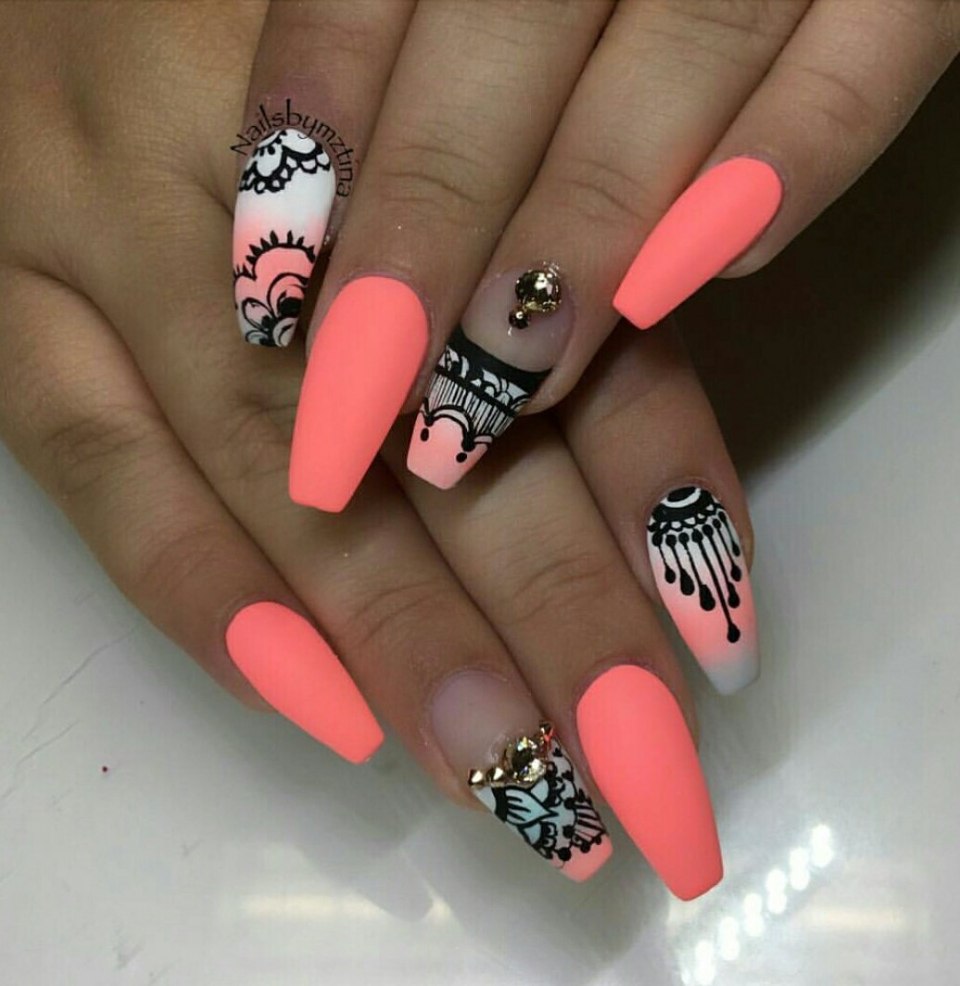 Маникюр лето