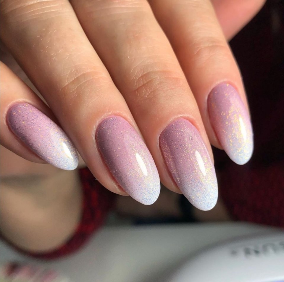 Маникюр градиент