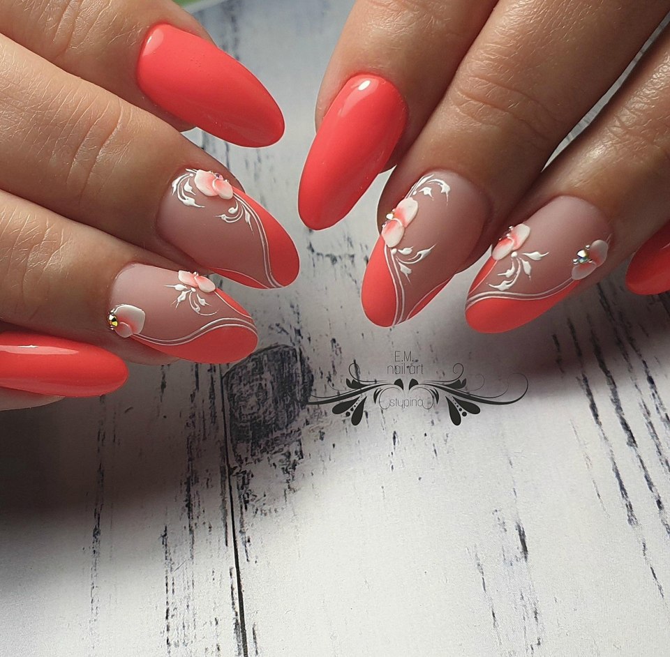 Френч на острый миндаль