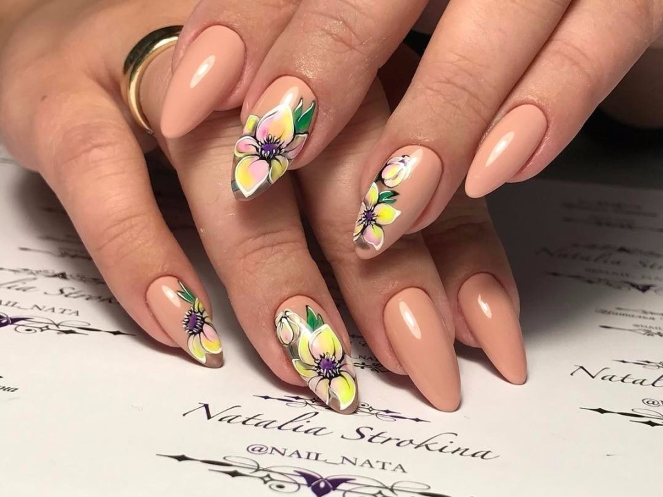 Маникюр градиент