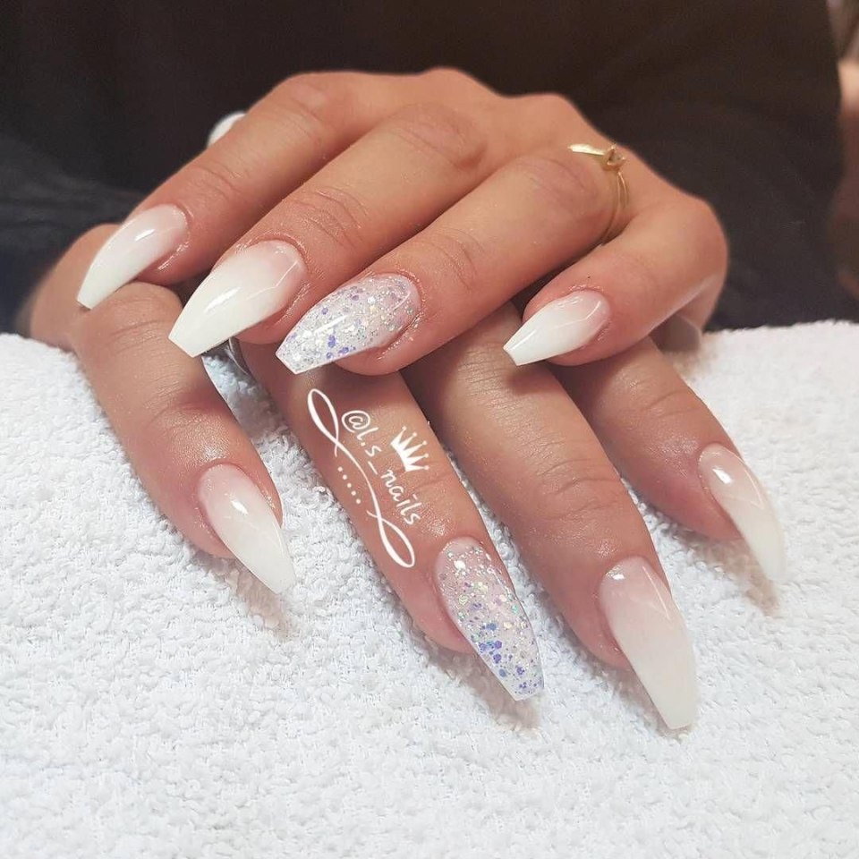 Выкладной френч острый миндаль