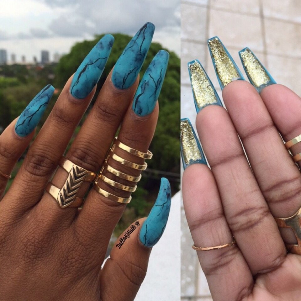 Двусторонние ногти