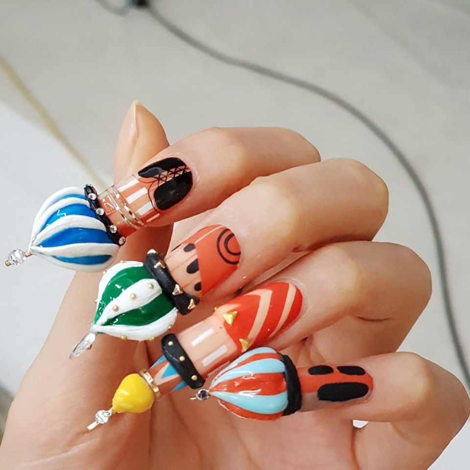 Ногти модные молодежные