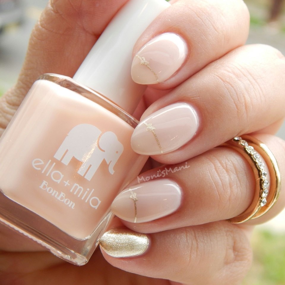 Ногти маникюр телесного цвета