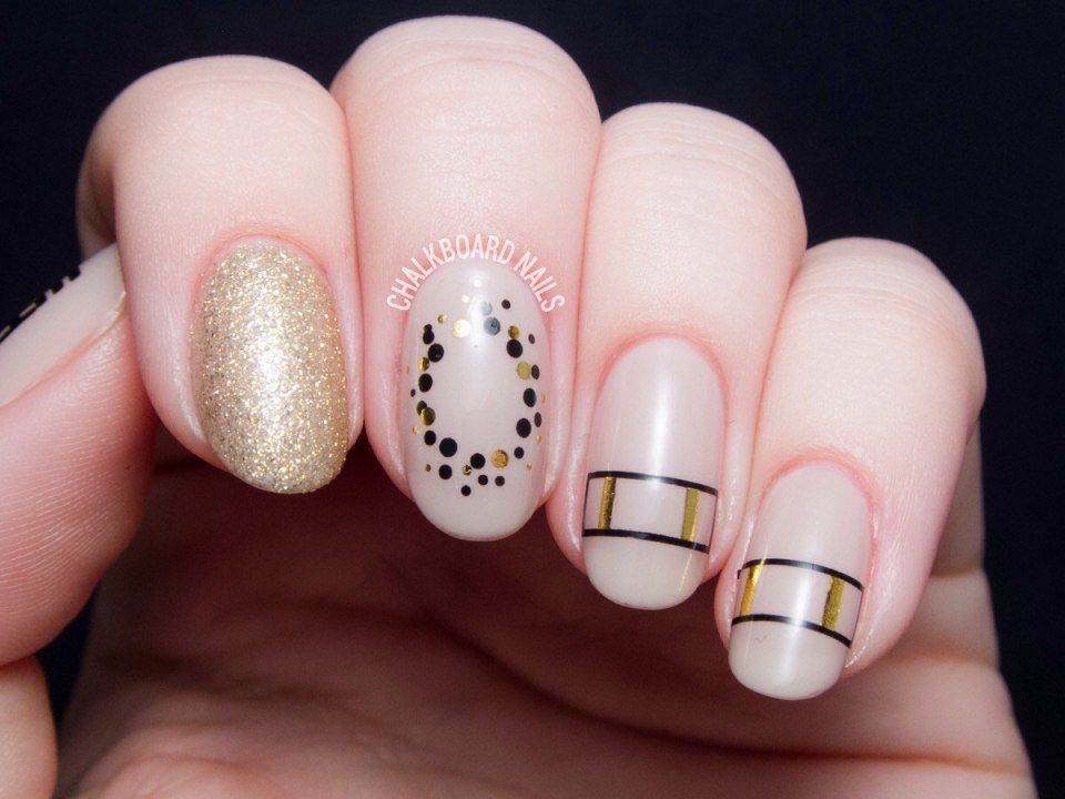 Nail Art simple Polish