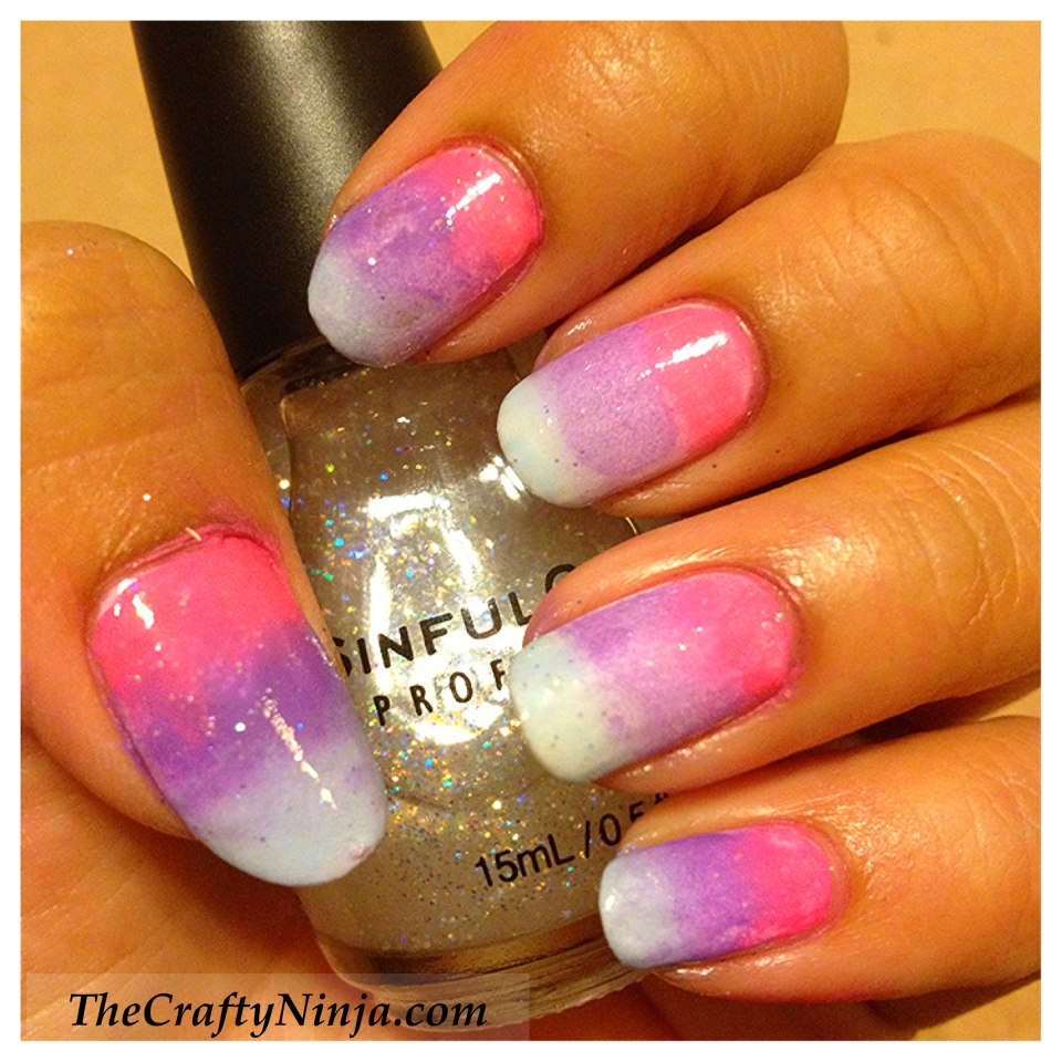 Омбре градиент