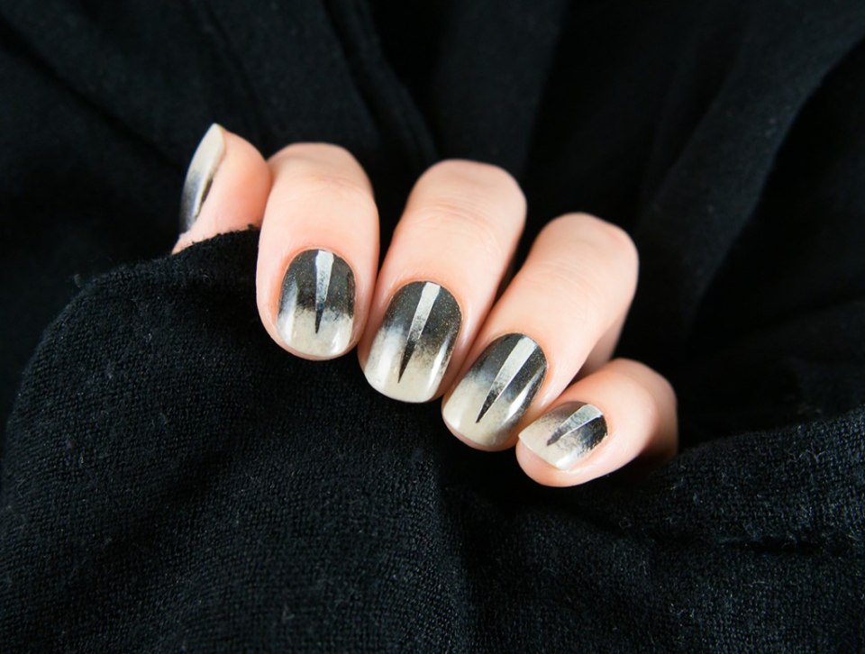 Градиент на ногтях