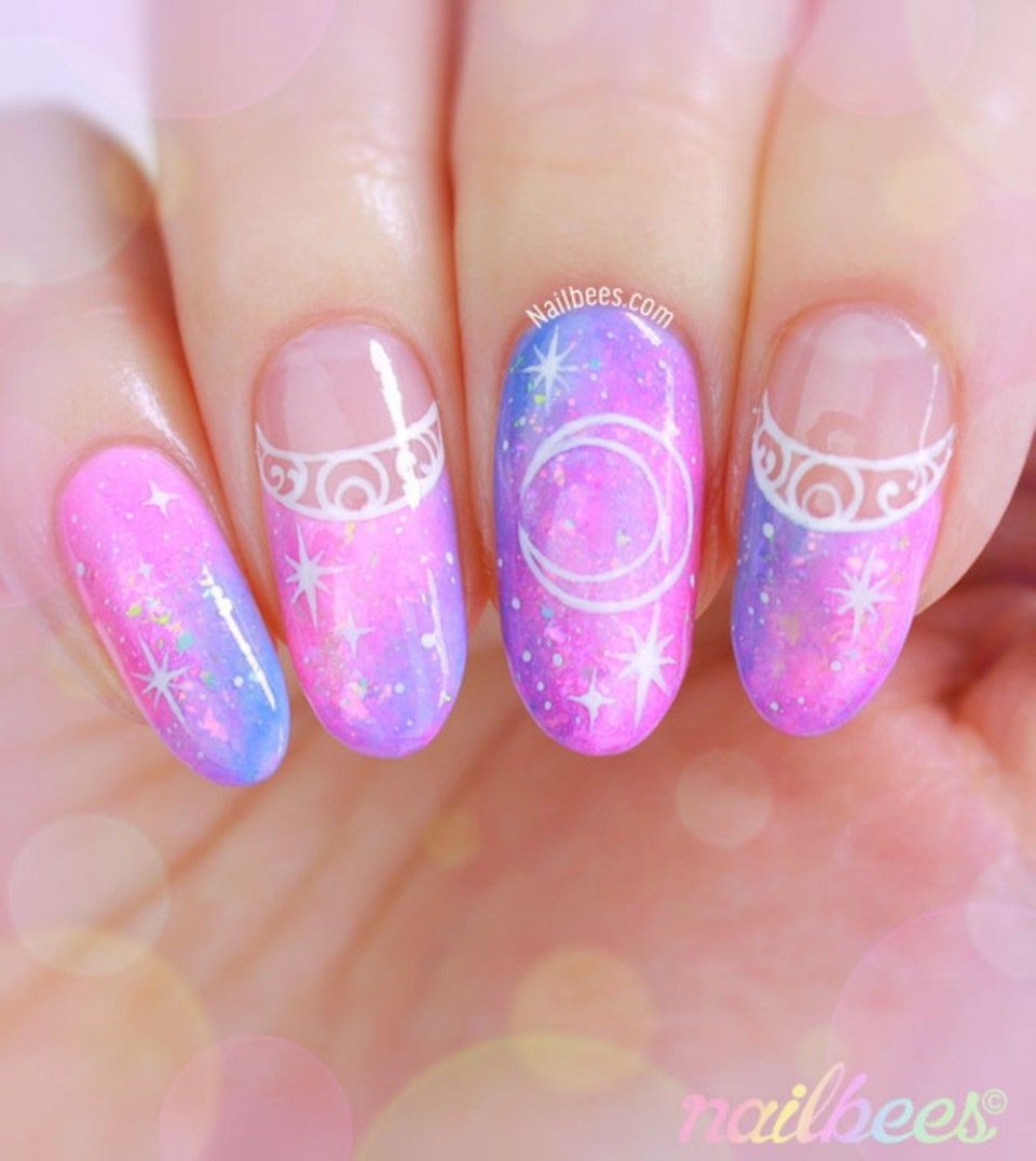Маникюр Sailor Moon