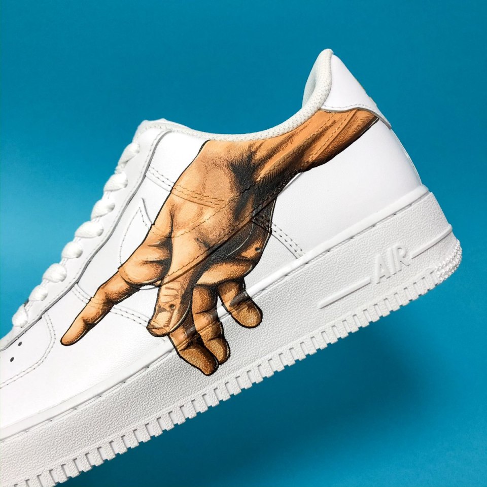 Nike Air Force 1 ”hands”